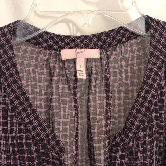 Joie Dark Pink Gingham Dress - Picture 5 of 5